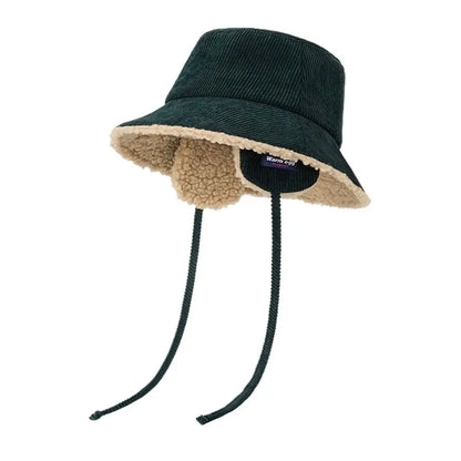 Winter Soft Plush Bucket Hat