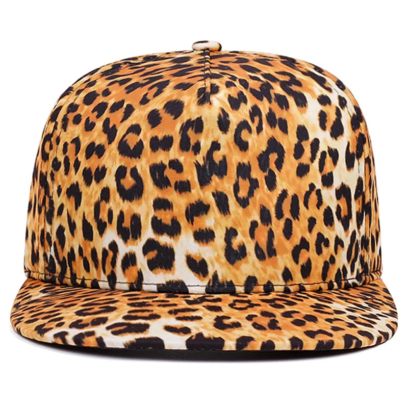 Printed Pattern Creative Flat Brim Street Hip Hop Baseball Hat
