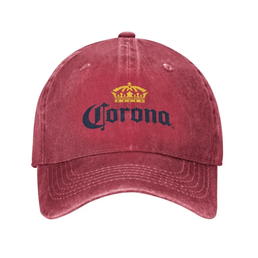 Corona Beer Print Trucker Cap Unisex