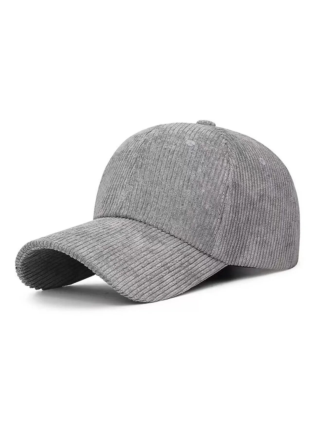Japanese Corduroy Solid Color Baseball Cap