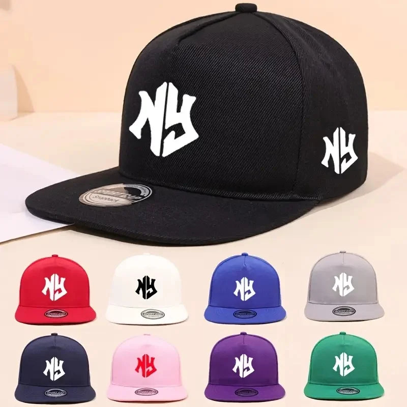 Neutral Letter Print Casual Hip Hop Snapback Cap