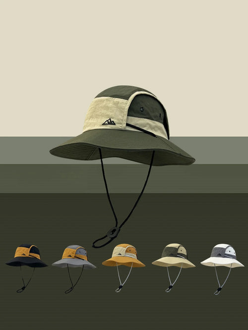 Retro Quick-Dry Western Cowboy Sun Hat