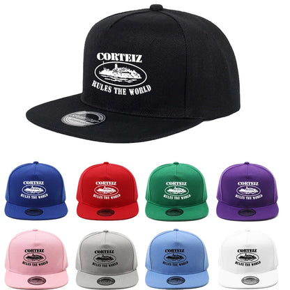 English Print Fashion Outdoor Snapback Cap