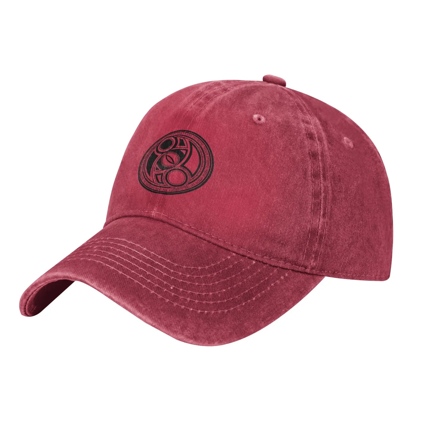 Bayonettas Umbra Witches Symbol Distressed Baseball Cap