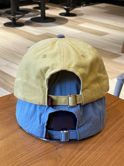 Color Block Embroidery Baseball Cap