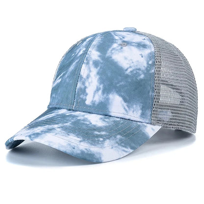 Tie Dye Multicolor Hip Hop Snapback Cap