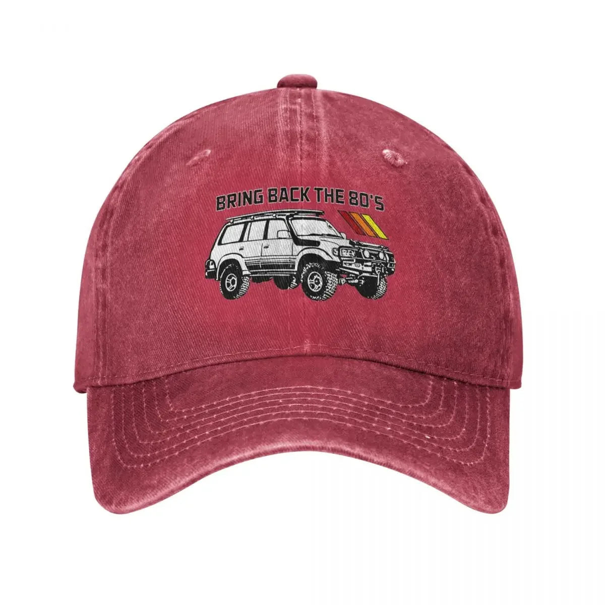 Vintage Land Cruiser Distressed Cotton Baseball Cap