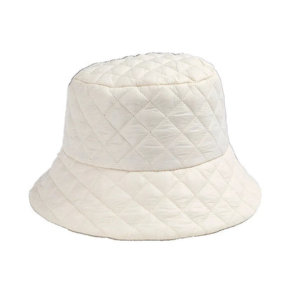 Waffle Knit Warm Bucket Hat