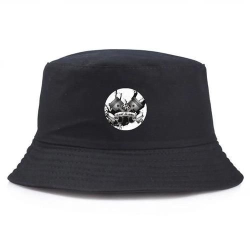 Cool Print Cotton Bucket Hat Unisex