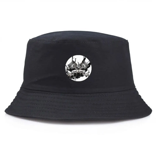 Cool Print Cotton Bucket Hat Unisex