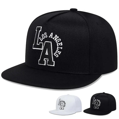 Los Angeles Letter Embroidery Outdoor Snapback Cap