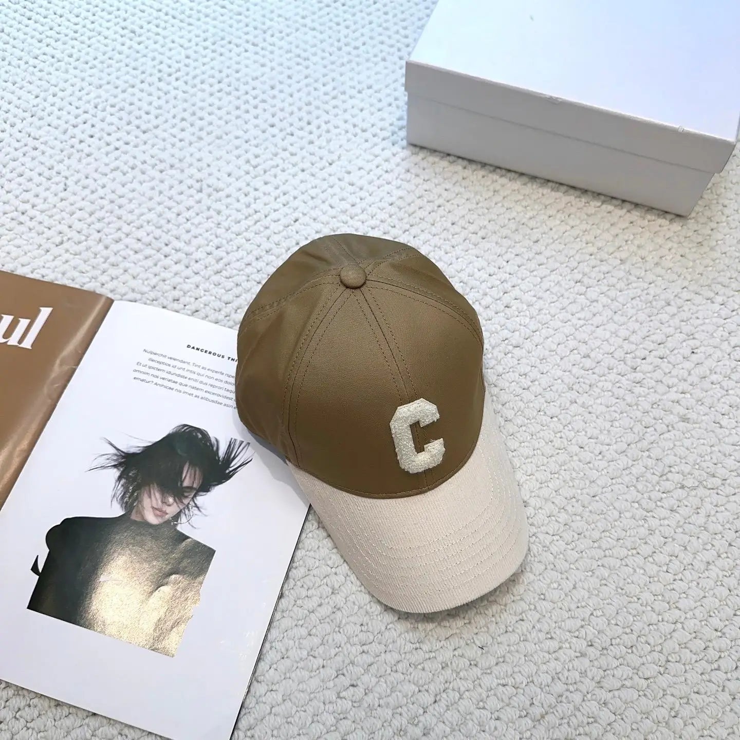 Arc De Triomphe Letter Luxury Baseball Cap