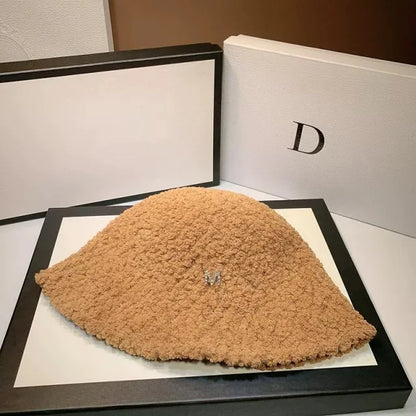 Winter Wool Bucket Hat with Ear Protectors