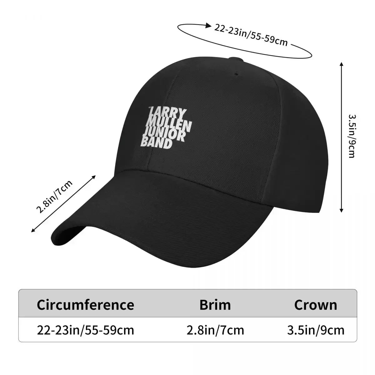 Larry Mullen Jr Band Funny Sunscreen Baseball Cap