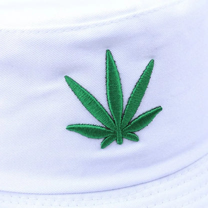 Maple Leaf Bucket Hat Hip Hop Casual Panama Hats