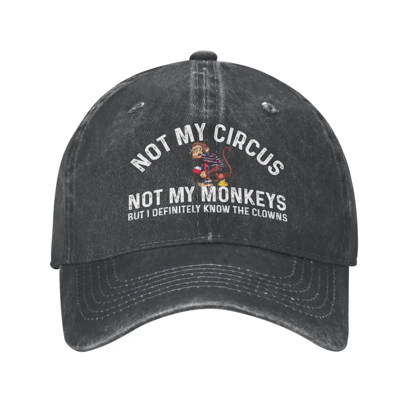 Not My Circus Vintage Dad Baseball Cap