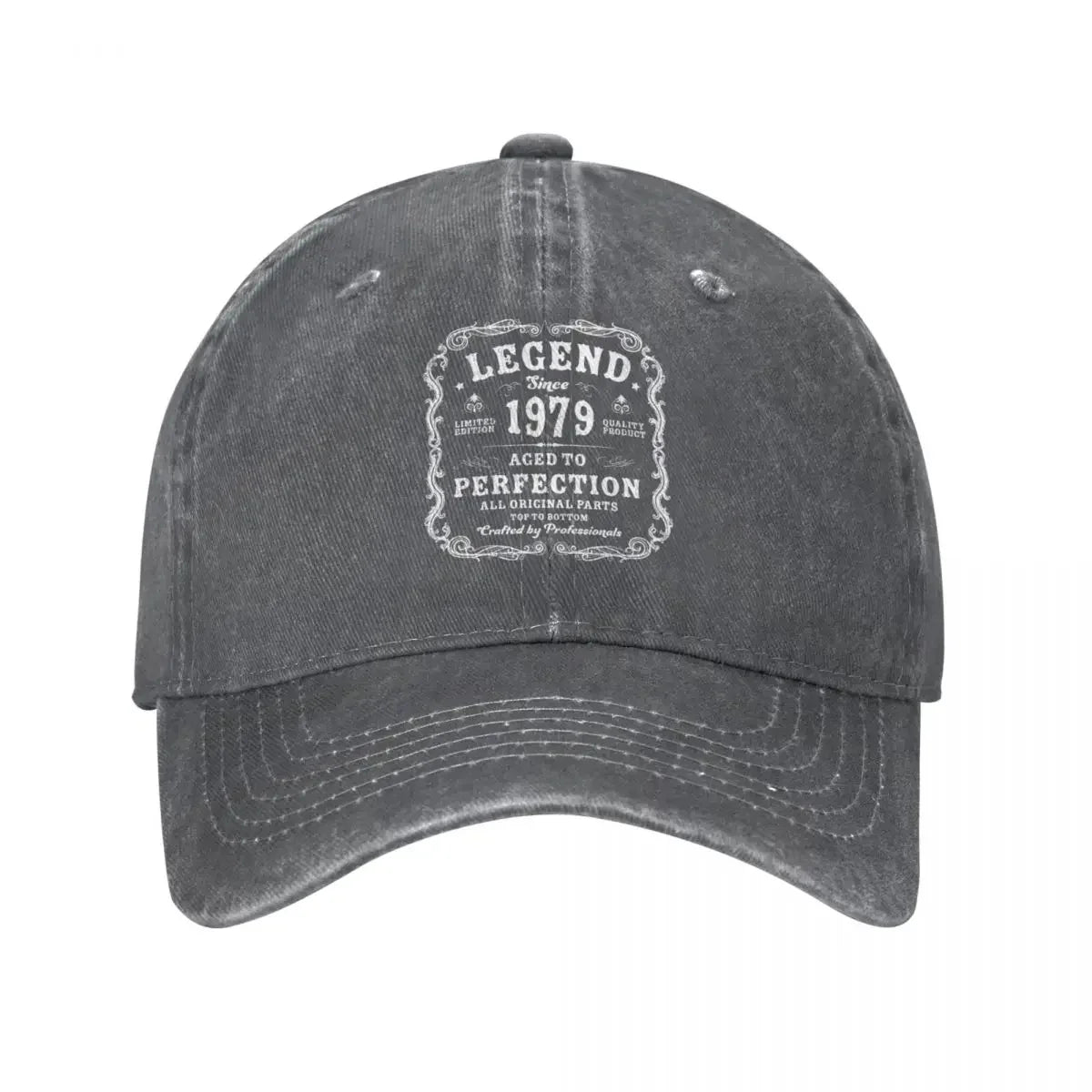 Vintage Since 1979 Distressed Cotton Baseball Cap