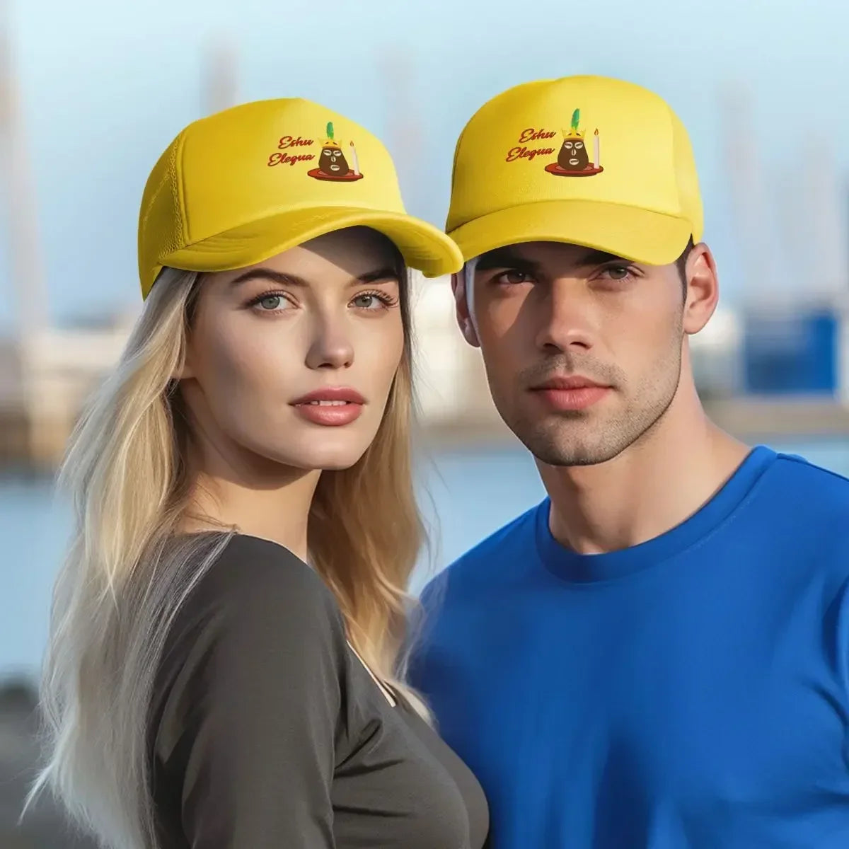 Eshu Eleggua Mesh Breathable Casual Baseball Cap