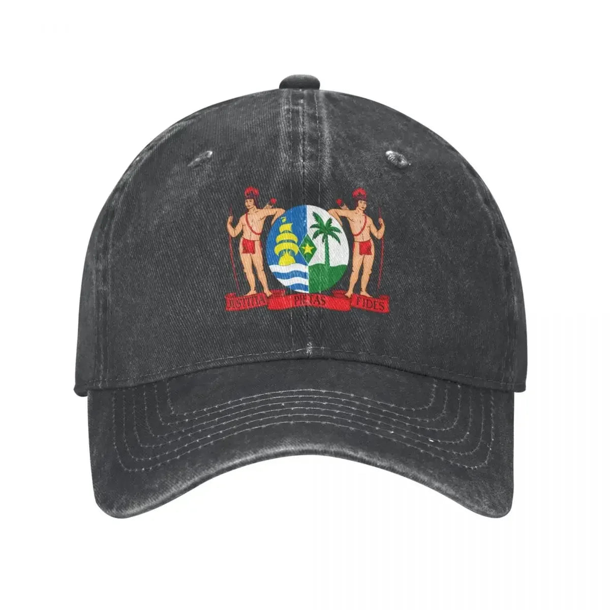 Coat Of Arms Suriname Print Baseball Cap