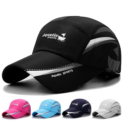 Unisex Aquatic Sport Boat Print Baseball Caps