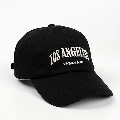 Unisex Cotton Embroidered Retro Baseball Cap