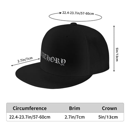 Bathory Logo Casual Outdoor Snapback Cap
