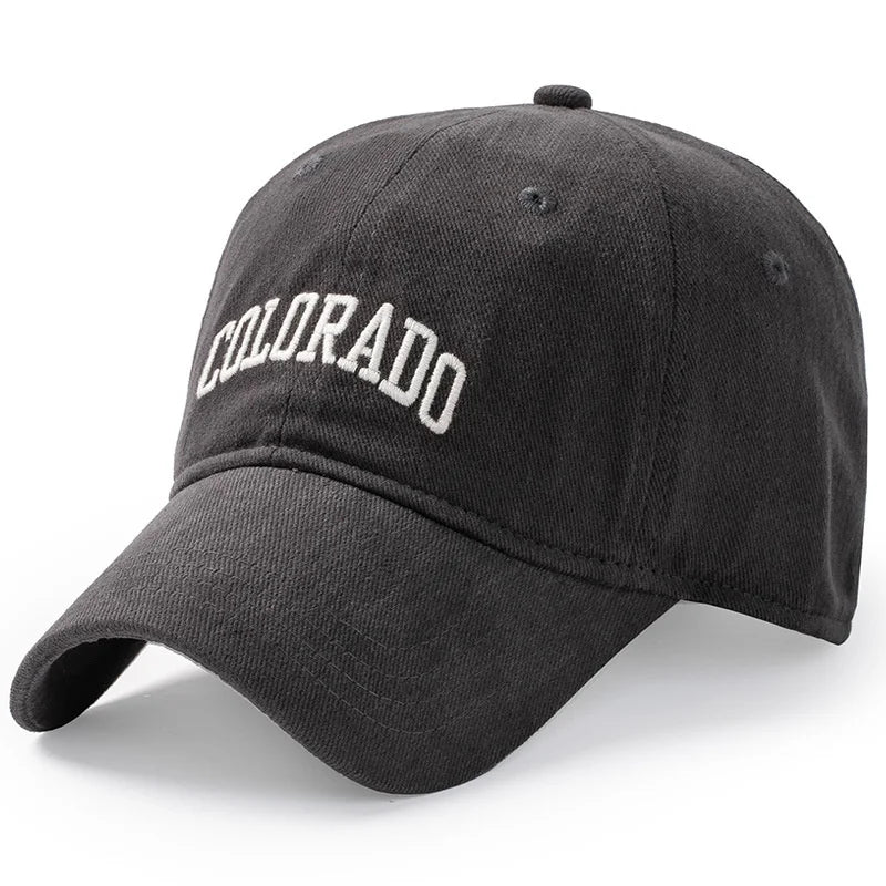 Plus Size Soft Cotton Snapback Cap For Summer Sun Protection