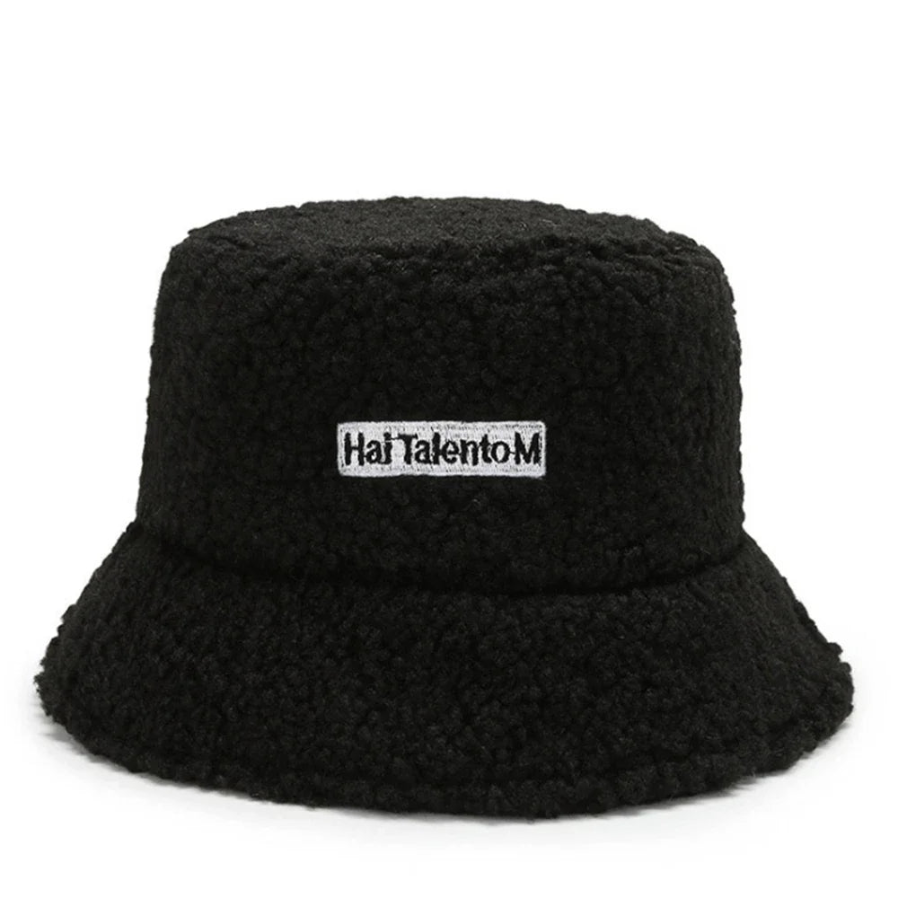 Unisex Warm Fleece Bucket Hat