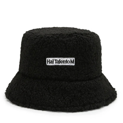 Unisex Warm Fleece Bucket Hat