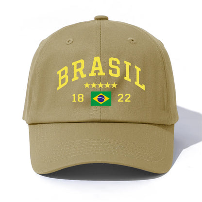 Brasil Print Baseball Cap