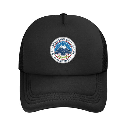 Immigration Customs Enforcement ICE Mesh Baseball Cap