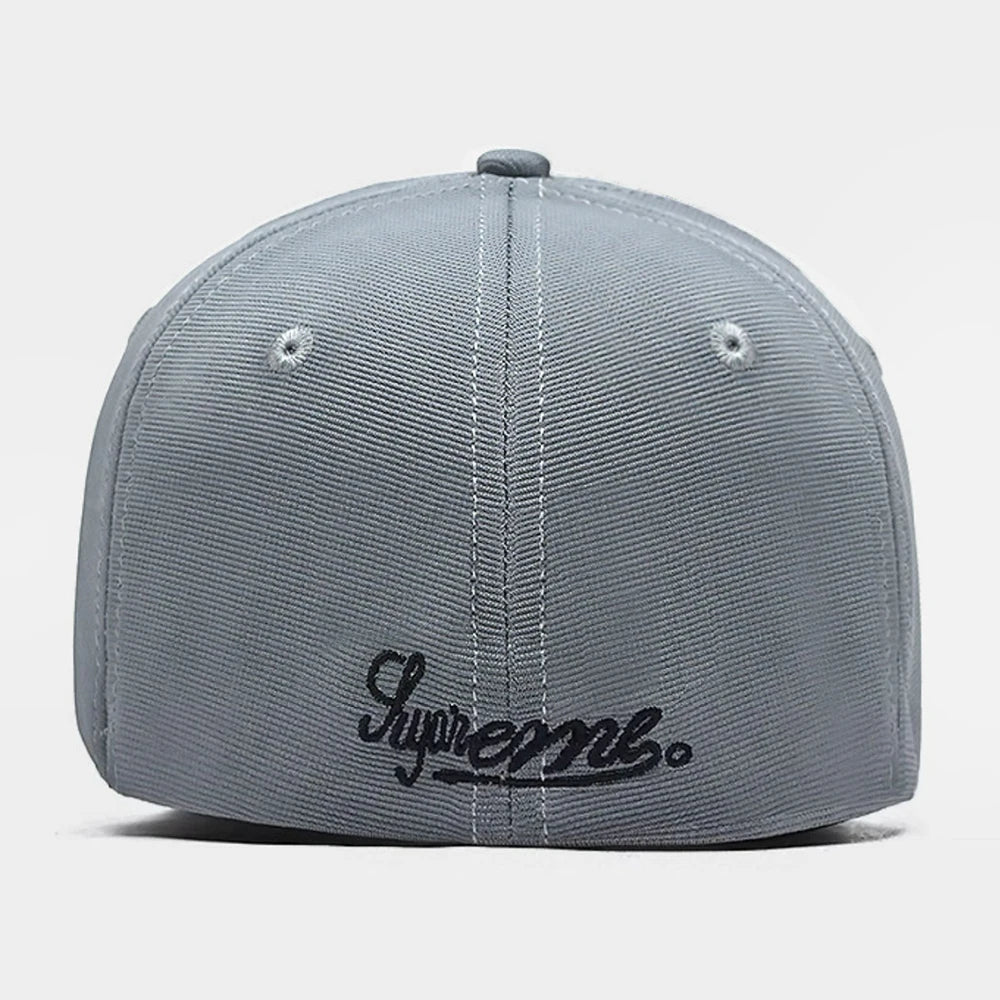 Superme Embroidered New York Fitted Baseball Cap
