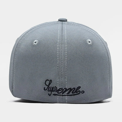 Superme Embroidered New York Fitted Baseball Cap