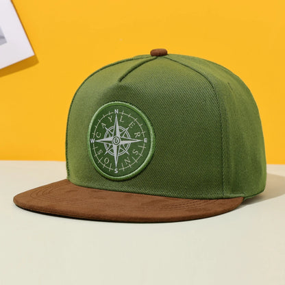 American Street Fashion Flat Brim Hip Hop Baseball Hat