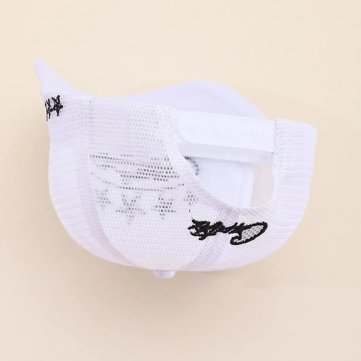 Unisex Five Star Embroidered Mesh Baseball Cap