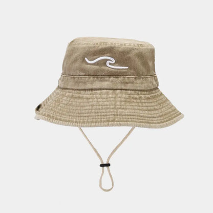 Cotton Embroidered Pattern Bucket Hat