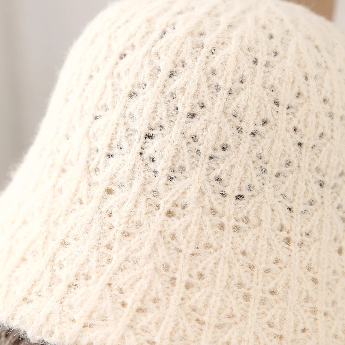 Women’s Vintage Foldable Felt Wide Brim Bucket Hat