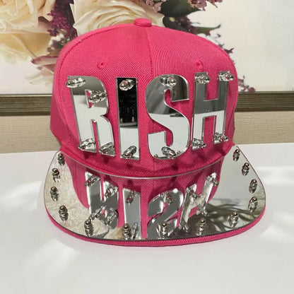 American Letter Personalized Hip Hop Snapback Cap