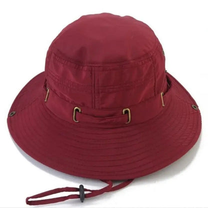 Double-Sided Wide Brim UV Bucket Hat