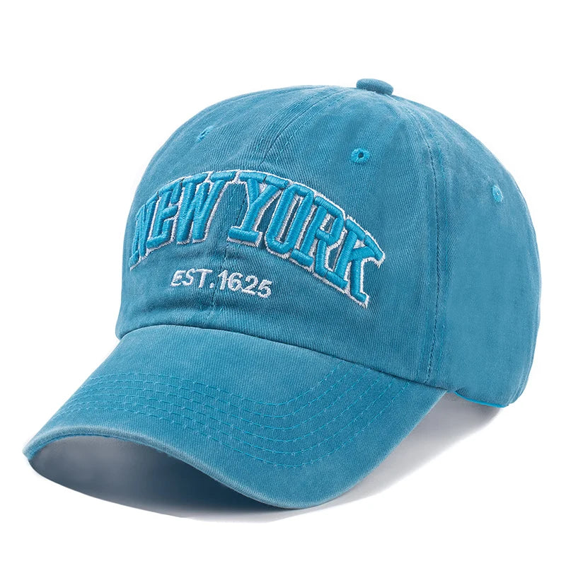 New York 2025 Washed Cotton Baseball Cap
