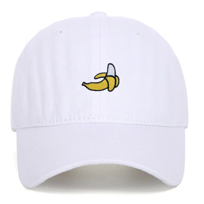 Banana Embroidered Outdoor Sunshade Baseball Cap