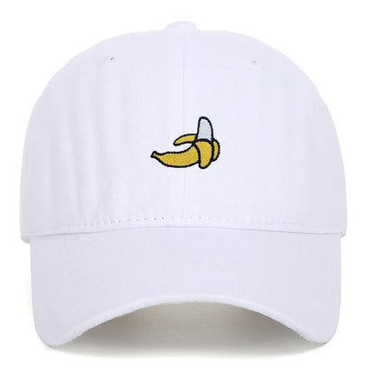 Banana Embroidered Outdoor Sunshade Baseball Cap
