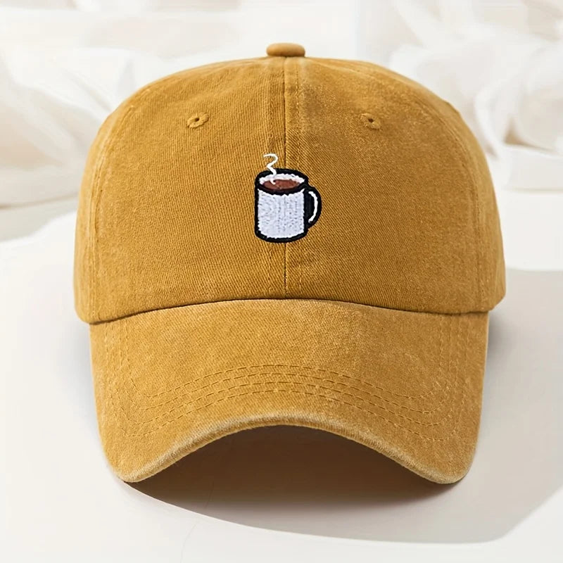Retro Washed Embroidered Baseball Cap