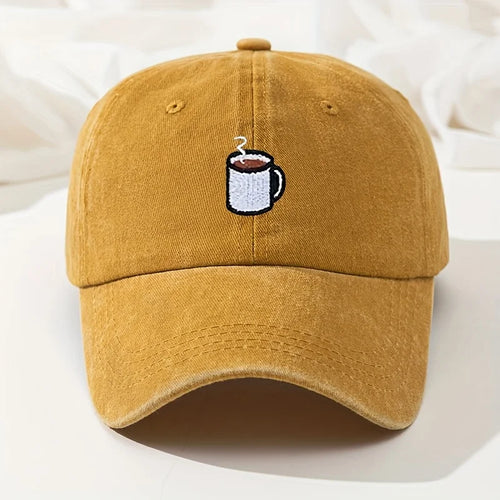 Retro Washed Embroidered Baseball Cap