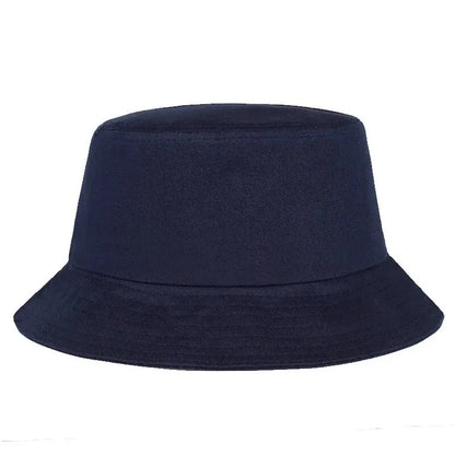 Unisex Solid Color Light Plate Personality Bucket Hats