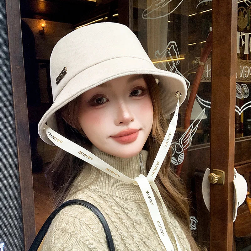 Elegant All-Season Bucket Hat Women