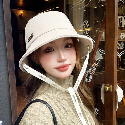Elegant All-Season Bucket Hat Women