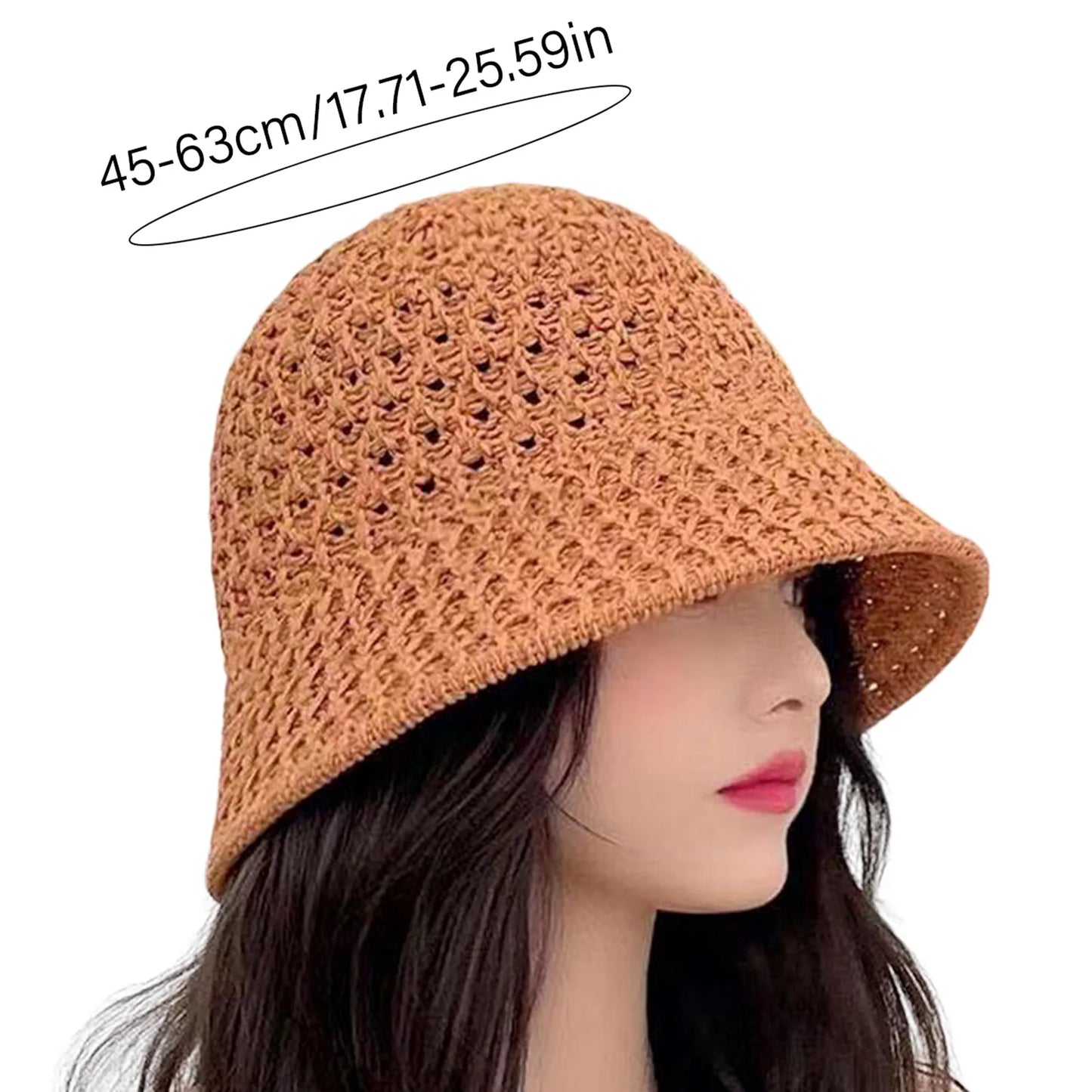 Summer Women Breathable Foldable Japanese Bucket Hat