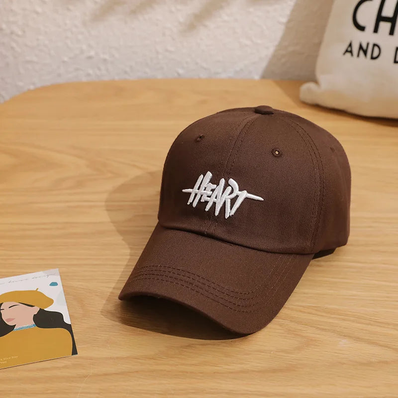 Korean Deep Crown Adjustable Baseball Cap