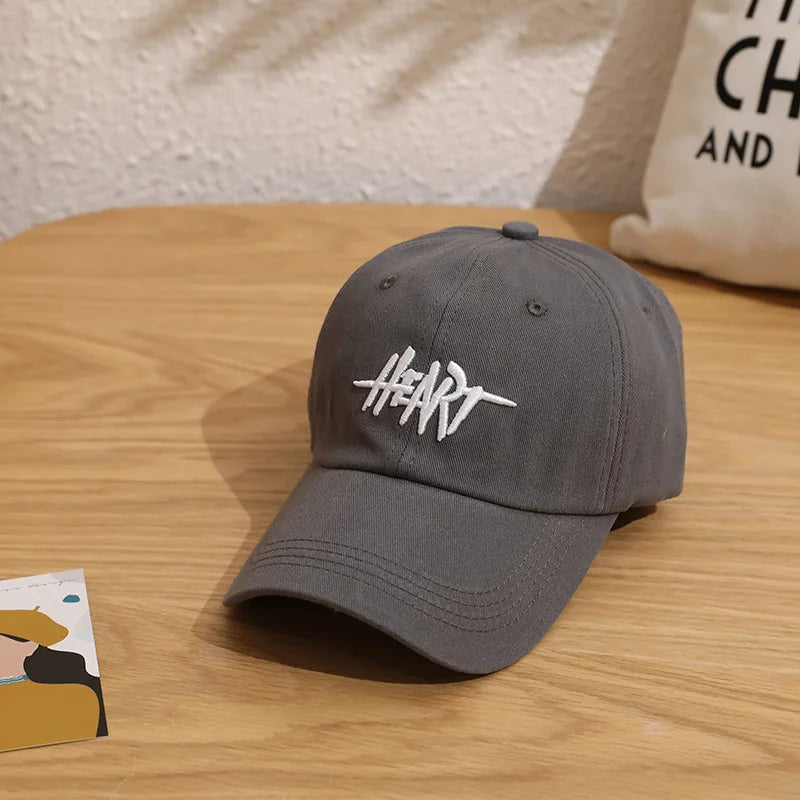 Korean Deep Crown Adjustable Baseball Cap